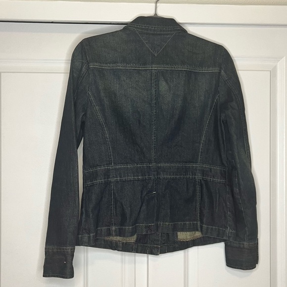 Tommy Hilfiger Women's Mid-Hip Fashion Jean Jacket, Size M - Picture 3 of 5